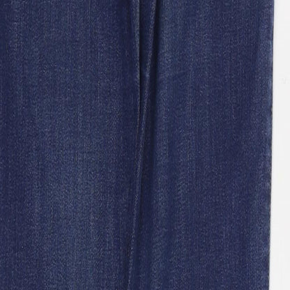 H&M Mens Blue Cotton Skinny Jeans Size 29 in L32 in Regular Zip