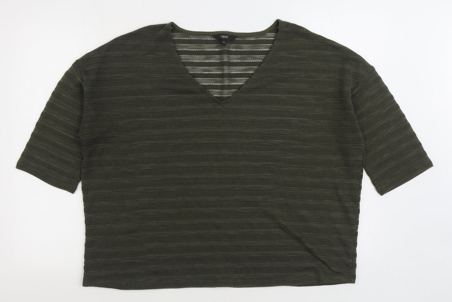 Womens UK Size 14 NEXT Green Pullover Jumper