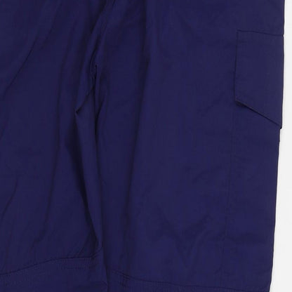 Mens UK Size L Since 1946 Regular Fit Cargo Blue Trousers