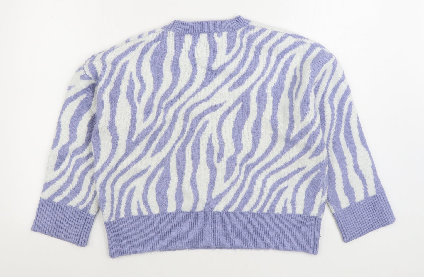 Womens UK Size L Matalan Purple Pullover Jumper
