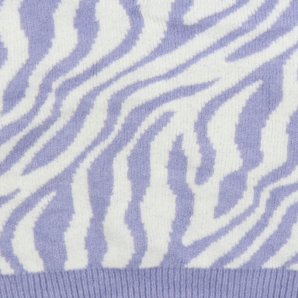 Womens UK Size L Matalan Purple Pullover Jumper