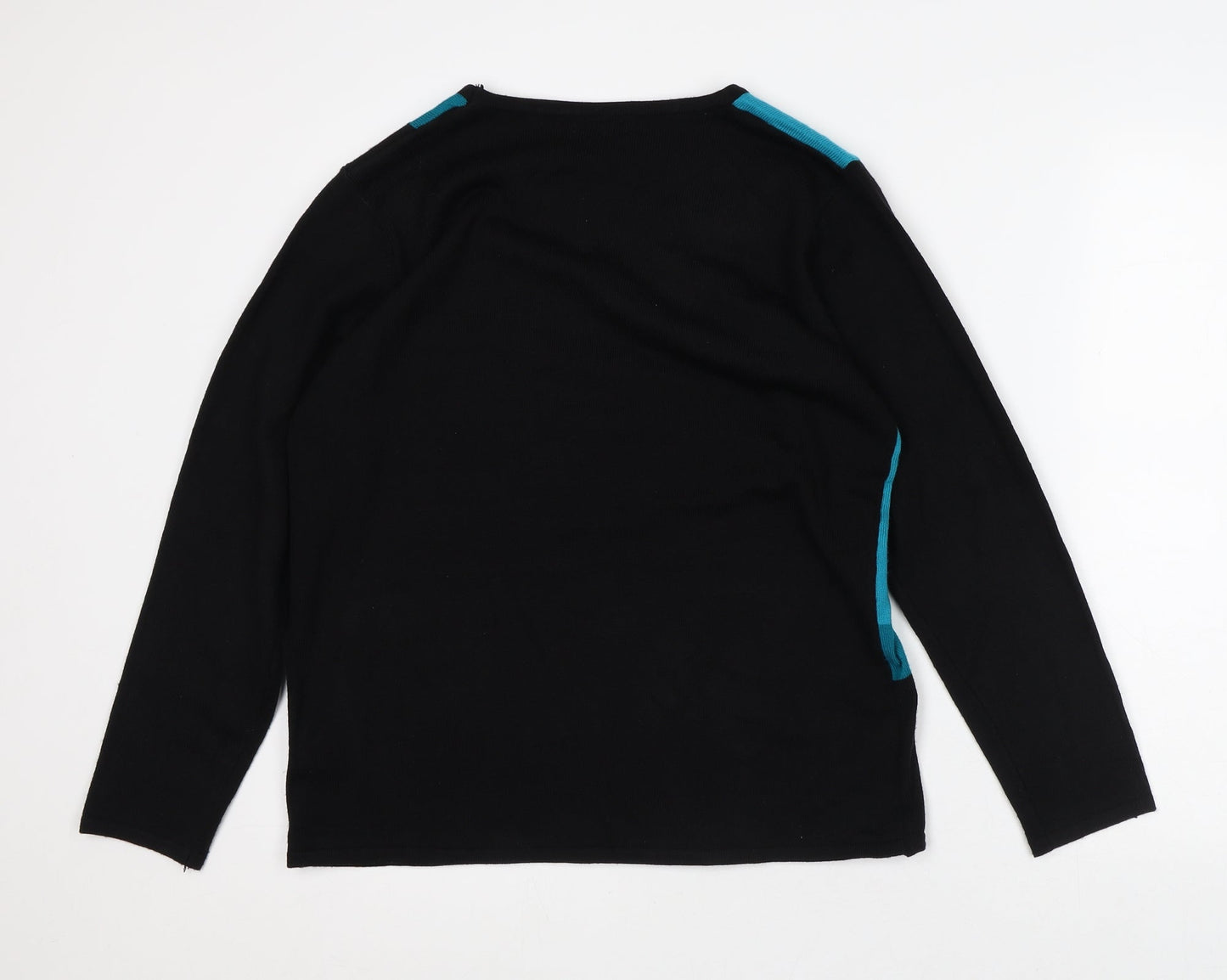 Womens UK Size L Fay Louise Black Pullover Jumper