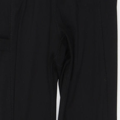 Primark Womens Black Polyester Capri Leggings Size XS L27 in