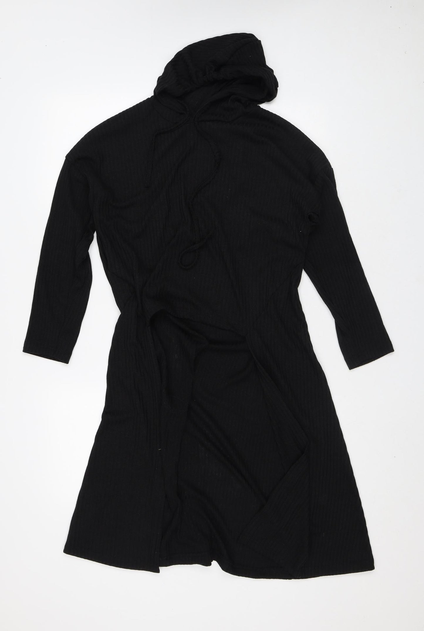 Womens UK Size M Preworn Black Cardigan Jumper