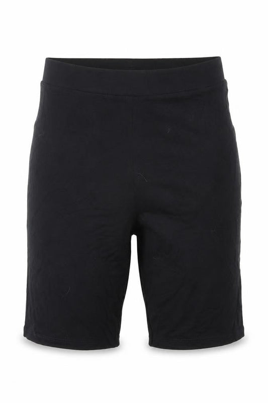COLLUSION Womens Black Viscose Bermuda Shorts Size 8 L8 in Regular Pull On
