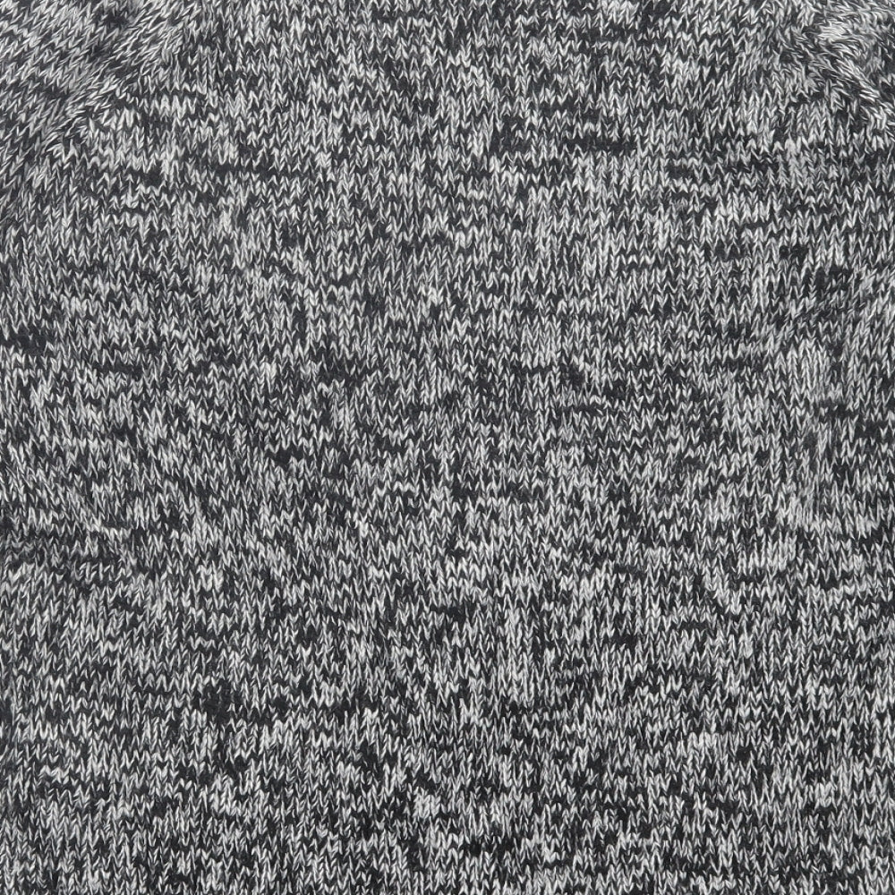 Womens UK Size 12 Heart & Soul Grey Pullover Jumper