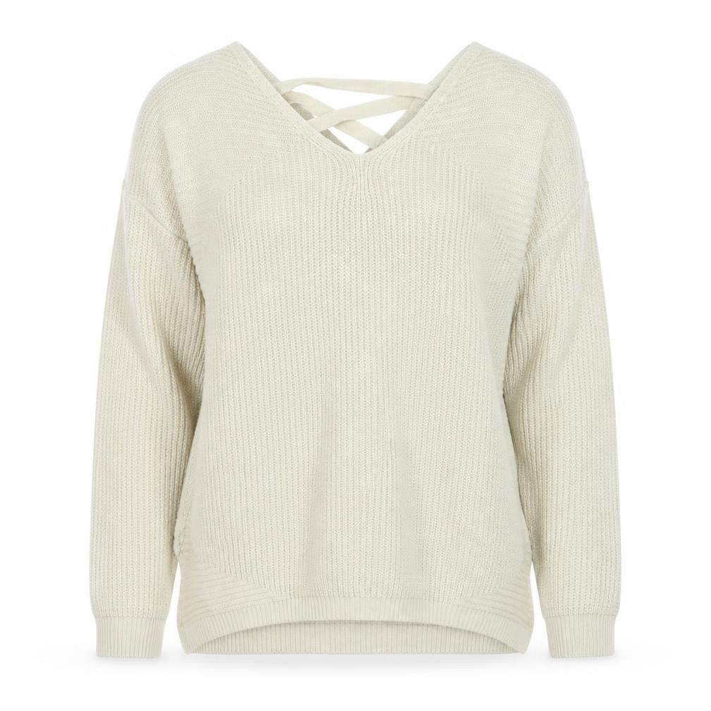 Womens UK Size 8 NEXT Beige Pullover Jumper