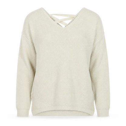 Womens UK Size 8 NEXT Beige Pullover Jumper