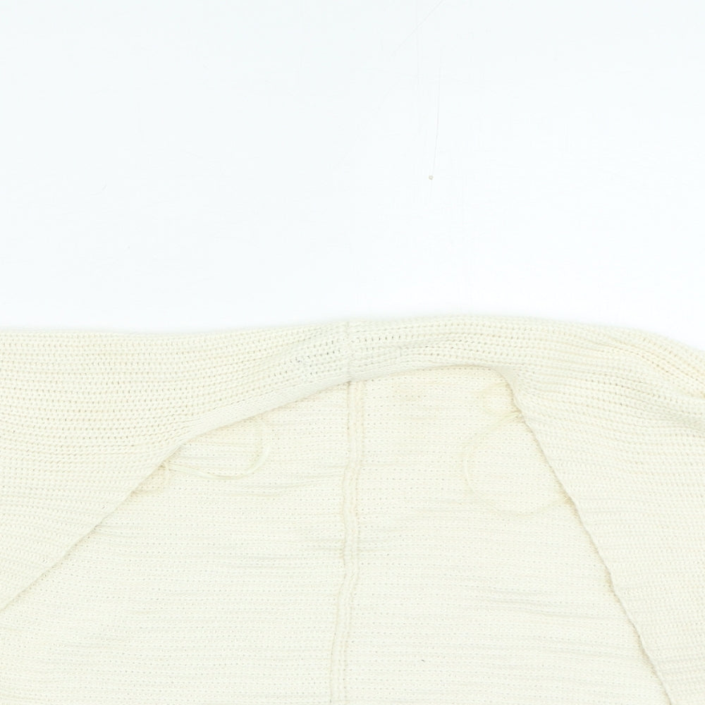 Womens UK Size S Primark Beige Cardigan Jumper