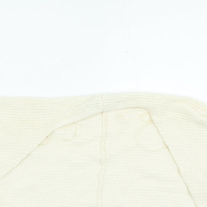 Womens UK Size S Primark Beige Cardigan Jumper