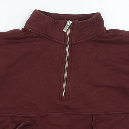 Womens UK Size M NEXT Red Pullover Sweatshirt