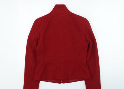 Marks and Spencer Womens Red Jacket Size 10