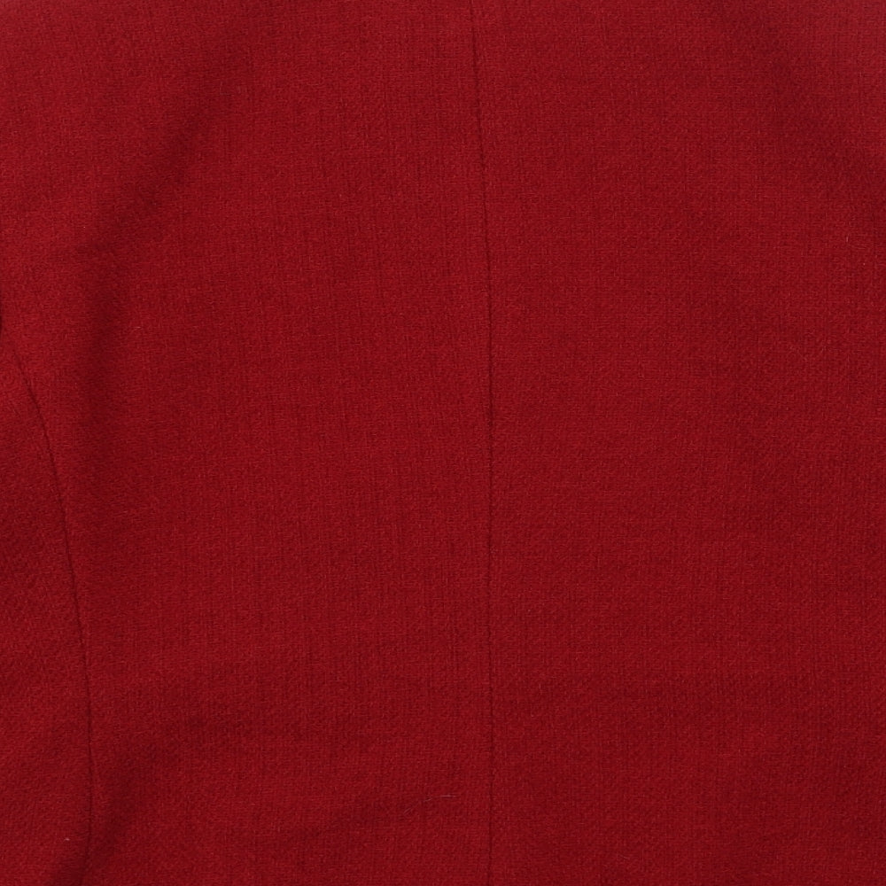 Marks and Spencer Womens Red Jacket Size 10