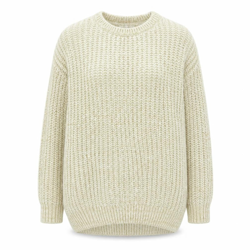 Womens UK Size S peacoks Gold Pullover Jumper