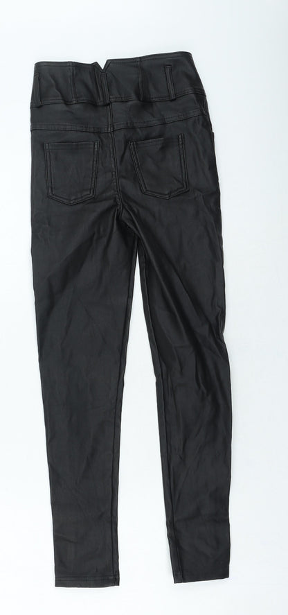 Womens UK Size S Preworn  Jegging Black Leggings