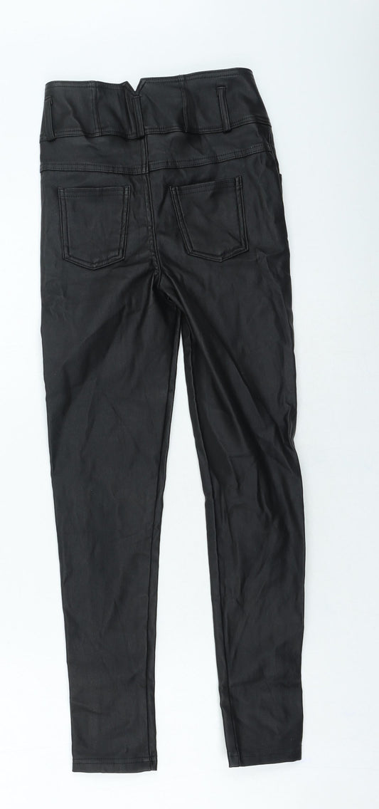 Womens UK Size S Preworn  Jegging Black Leggings