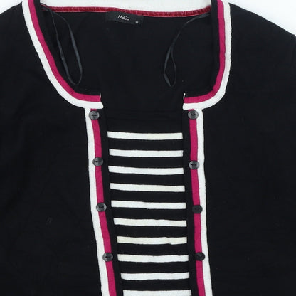 Womens UK Size 16 M&Co Black Pullover Jumper