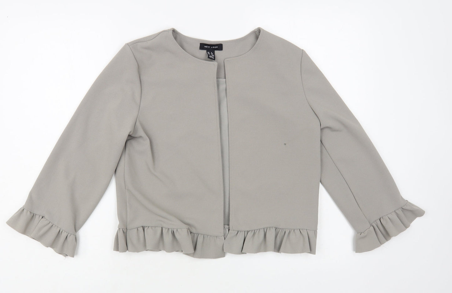 Womens UK Size 8 New Look Grey Jacket