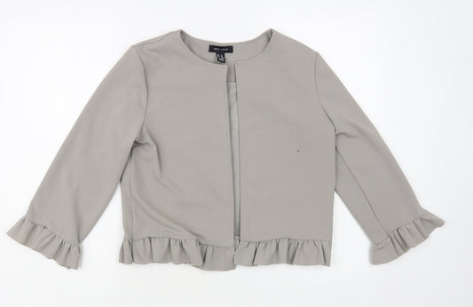 Womens UK Size 8 New Look Grey Jacket