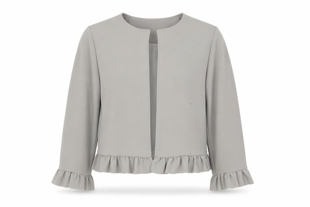 Womens UK Size 8 New Look Grey Jacket