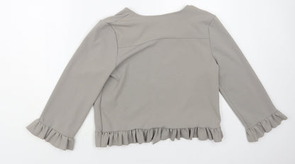 Womens UK Size 8 New Look Grey Jacket