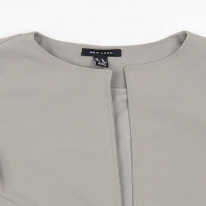 Womens UK Size 8 New Look Grey Jacket
