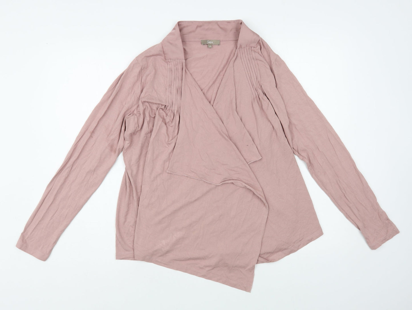 Womens UK Size 14 Soon Pink Kimono Blouse