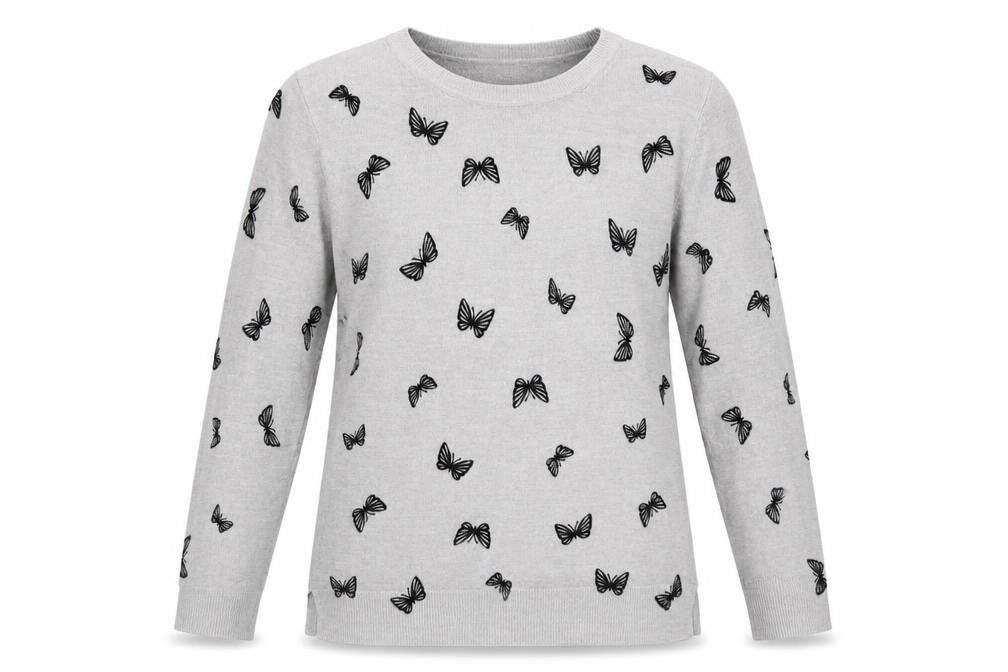 Womens UK Size 12 Marks and Spencer Grey Pullover Jumper