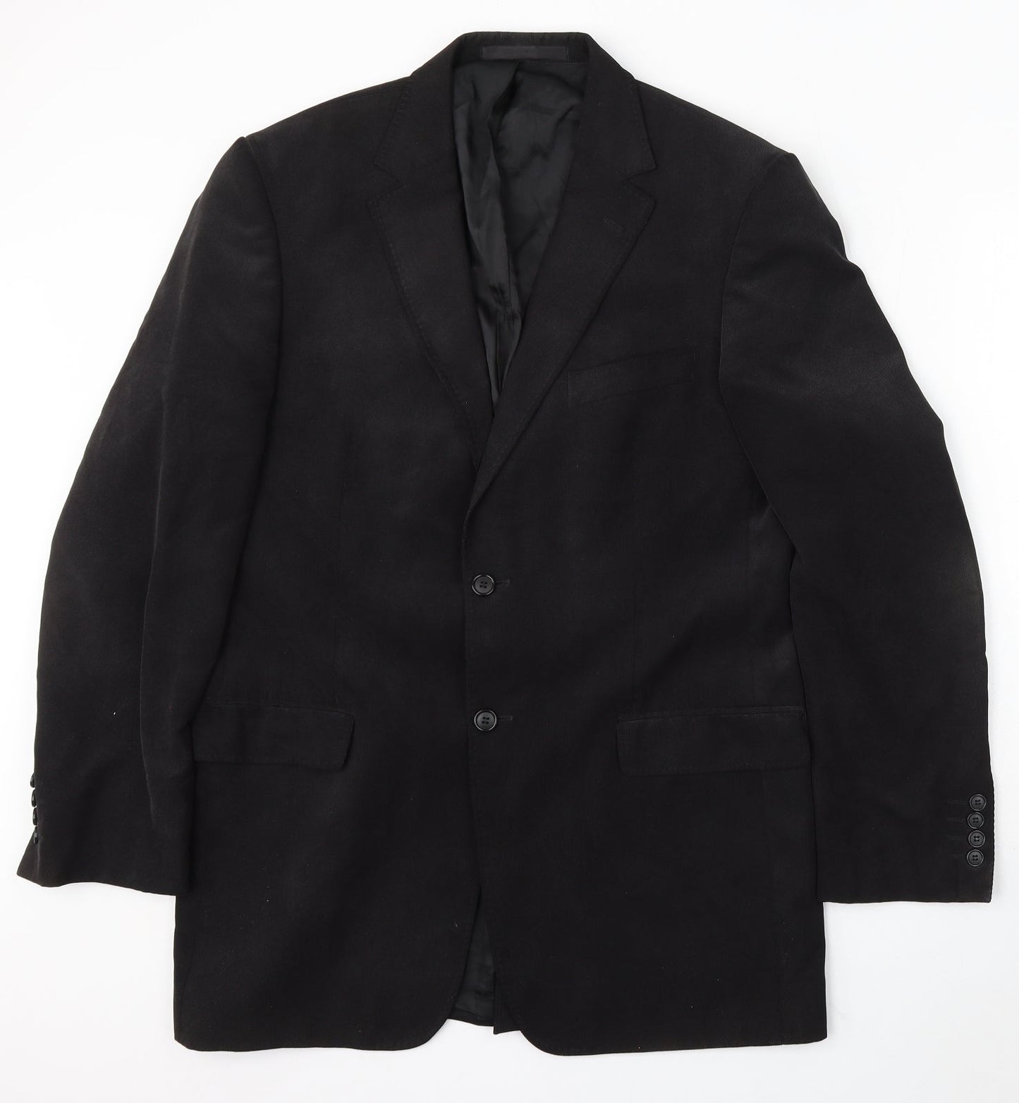 Mens UK Size 40 Marks and Spencer Regular Black Suit Jacket