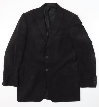 Mens UK Size 40 Marks and Spencer Regular Black Suit Jacket