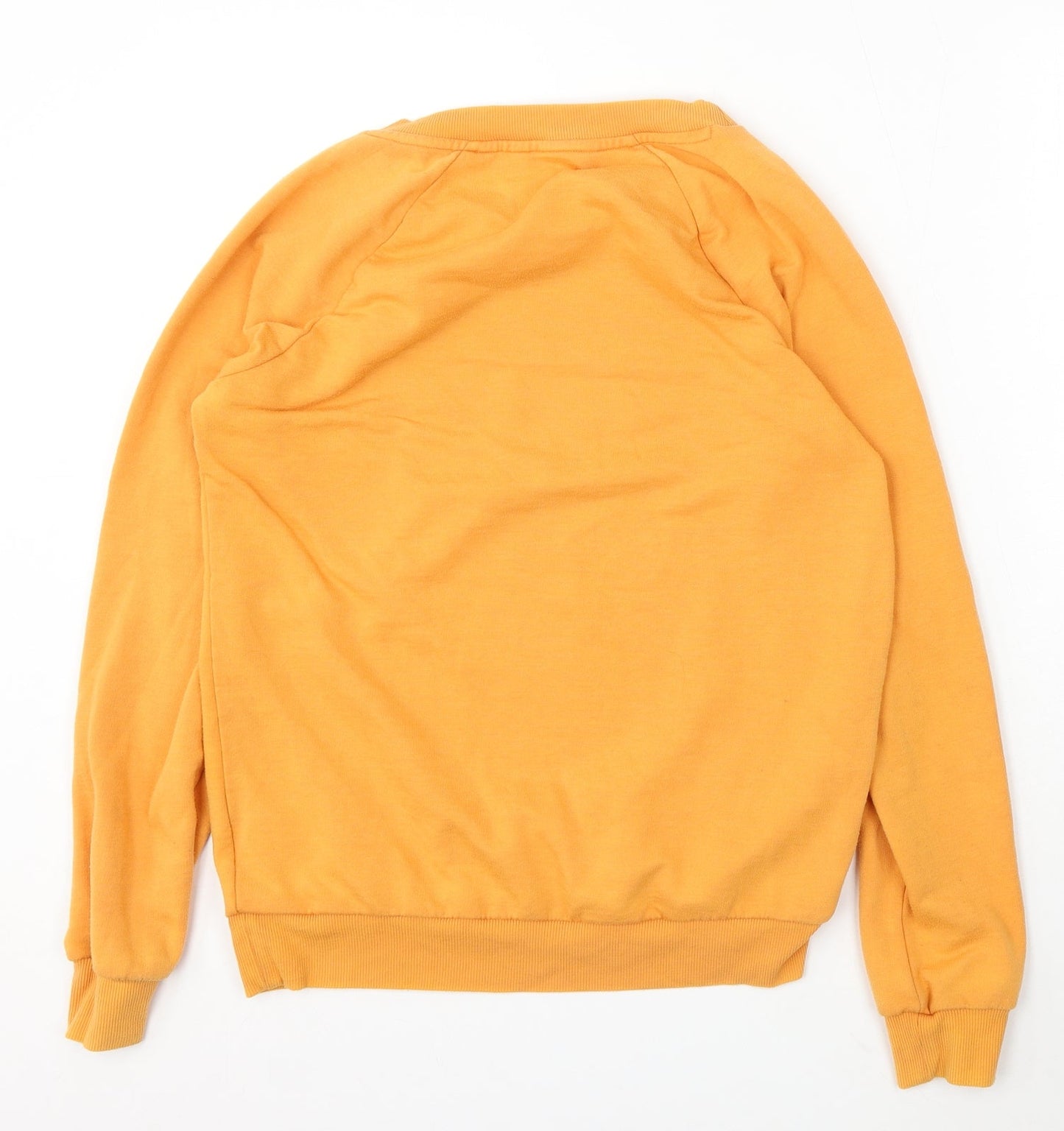 Womens UK Size S NEXT Orange Pullover Sweatshirt