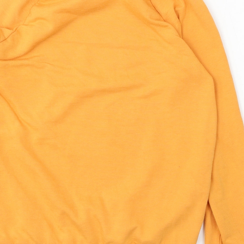 Womens UK Size S NEXT Orange Pullover Sweatshirt