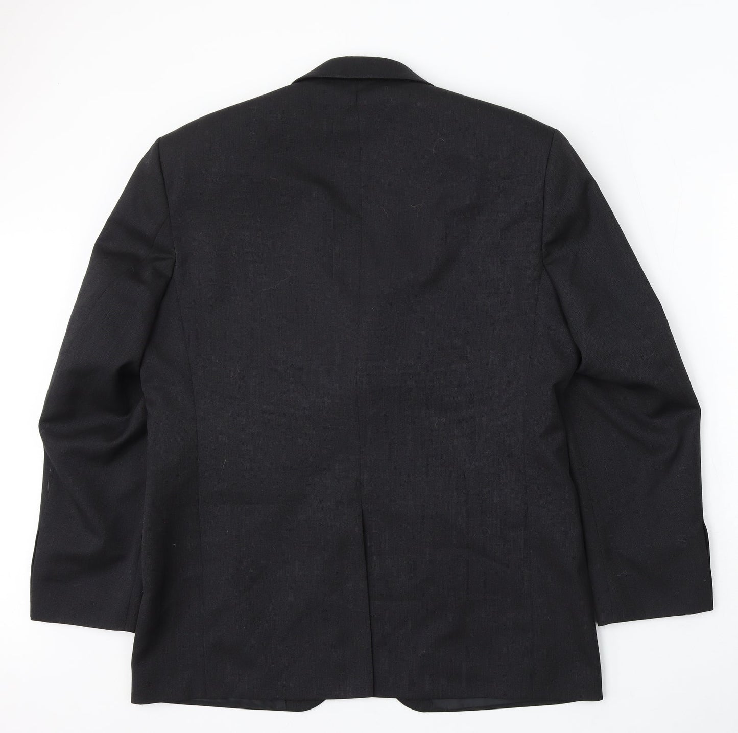 Mens UK Size 40 Burton Regular Black Suit Jacket
