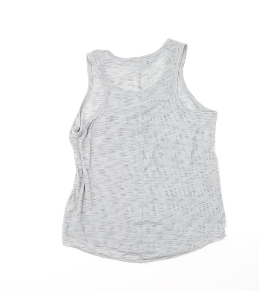 Primark Womens Grey Polyester Basic Tank Size 10 Round Neck - Westside NYC