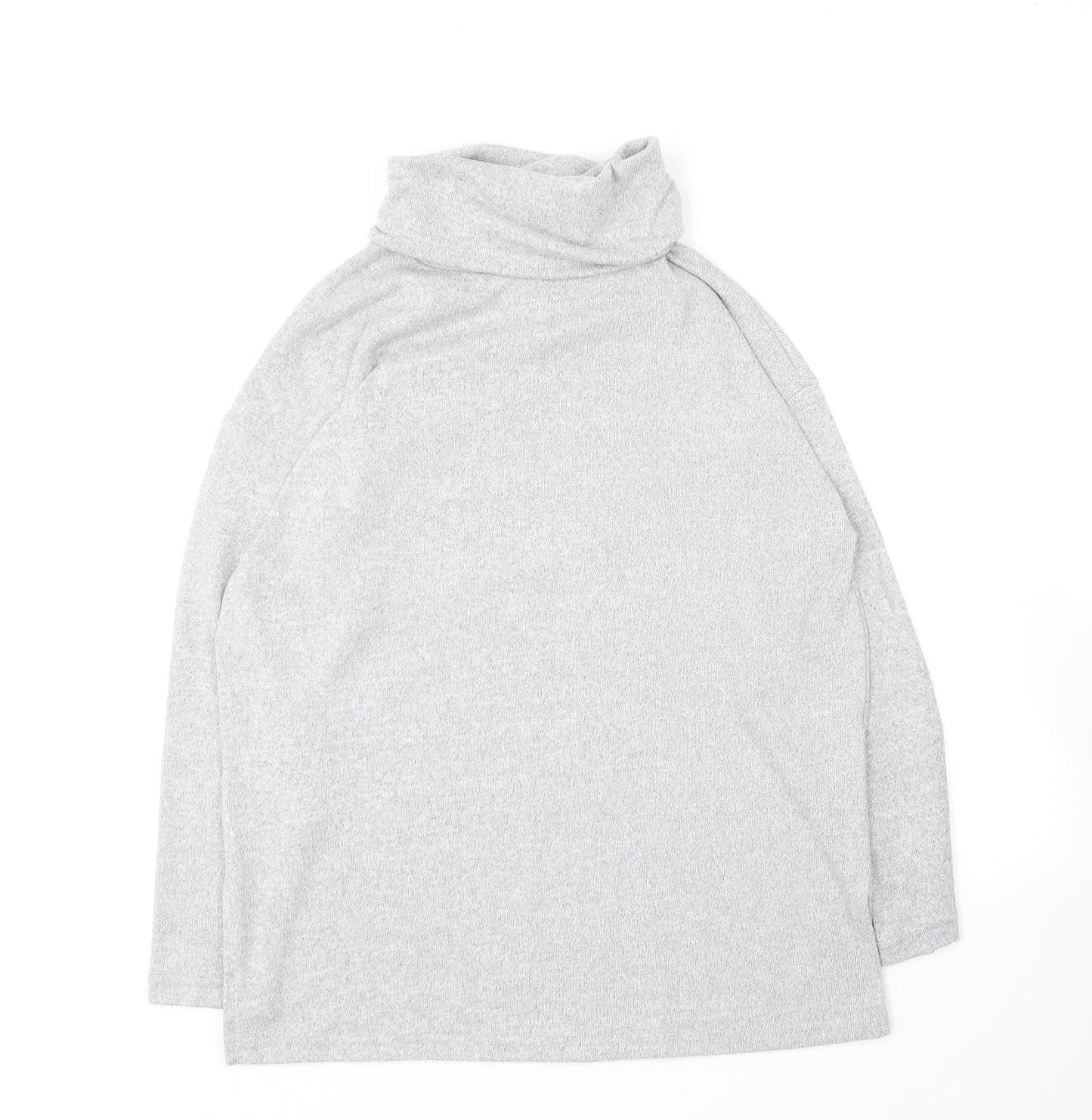 Womens UK Size S New Look Grey Pullover Jumper