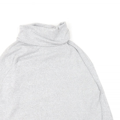 Womens UK Size S New Look Grey Pullover Jumper