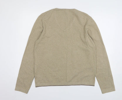 Womens UK Size L Monsoon Beige Pullover Jumper