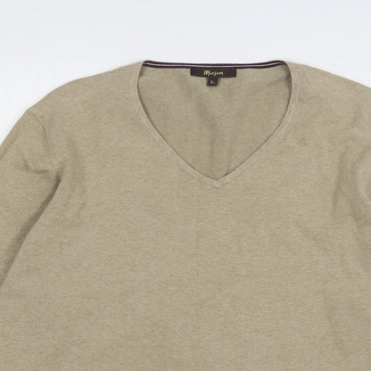 Womens UK Size L Monsoon Beige Pullover Jumper