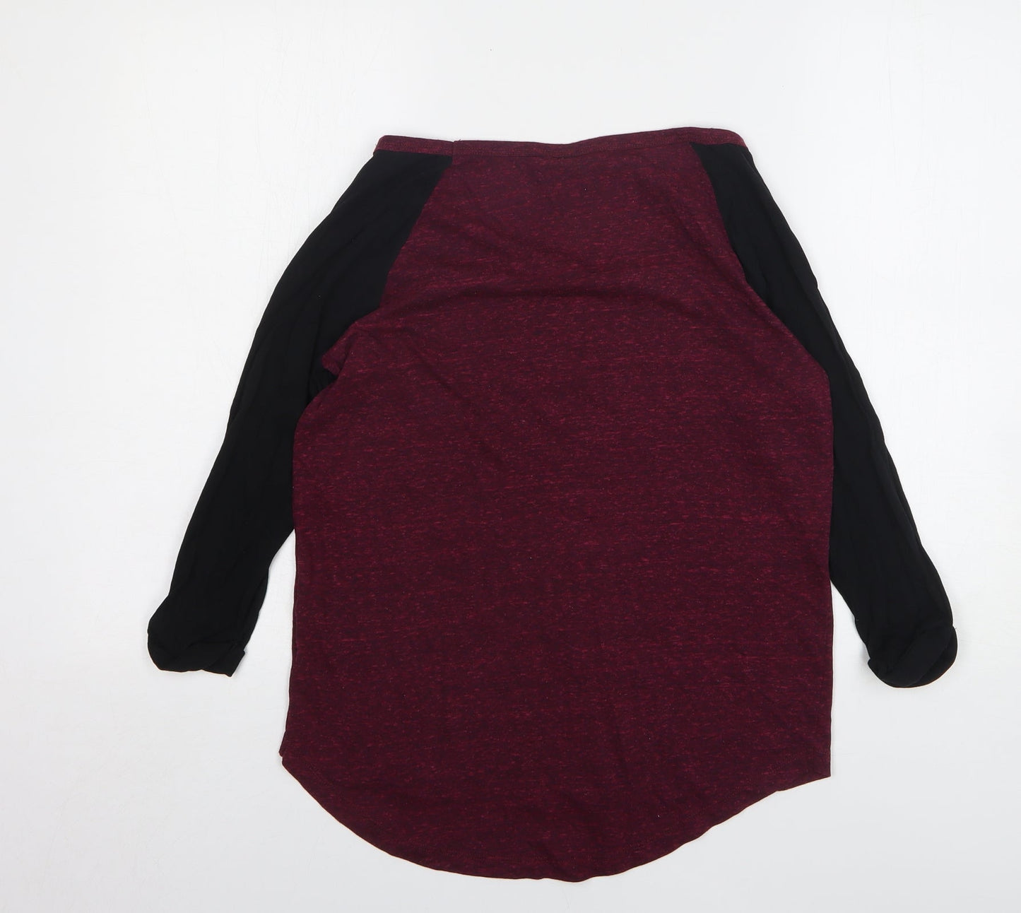 Womens UK Size S H&M Purple Basic T-Shirt