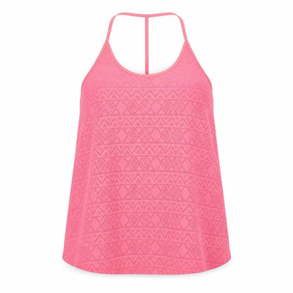 Womens UK Size 12 Resort Pink Basic Tank