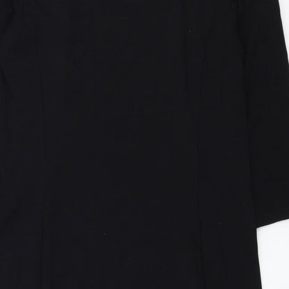 Womens UK Size S H&M Black Basic Blouse