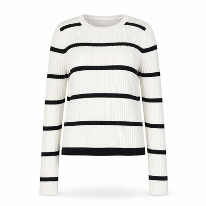 Womens UK Size S Preworn White Pullover Jumper
