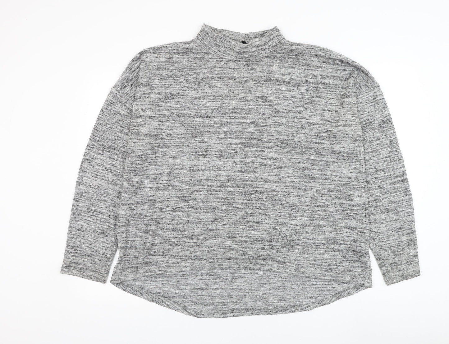 Womens UK Size 16 New Look Grey Pullover Jumper