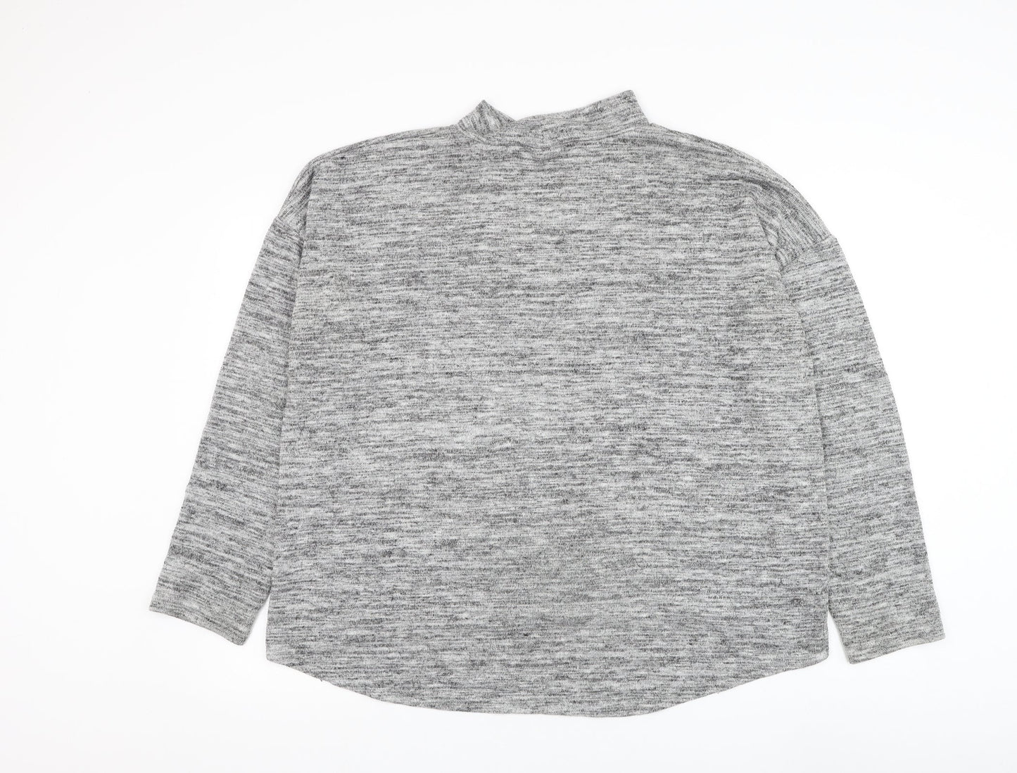Womens UK Size 16 New Look Grey Pullover Jumper