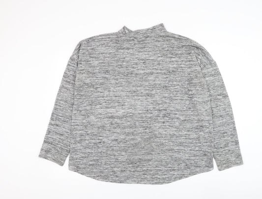 Womens UK Size 16 New Look Grey Pullover Jumper