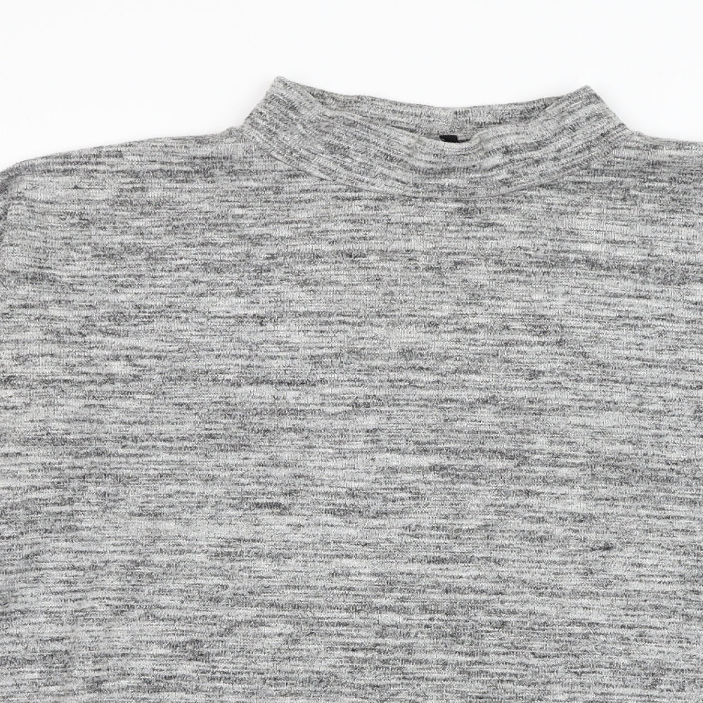 Womens UK Size 16 New Look Grey Pullover Jumper