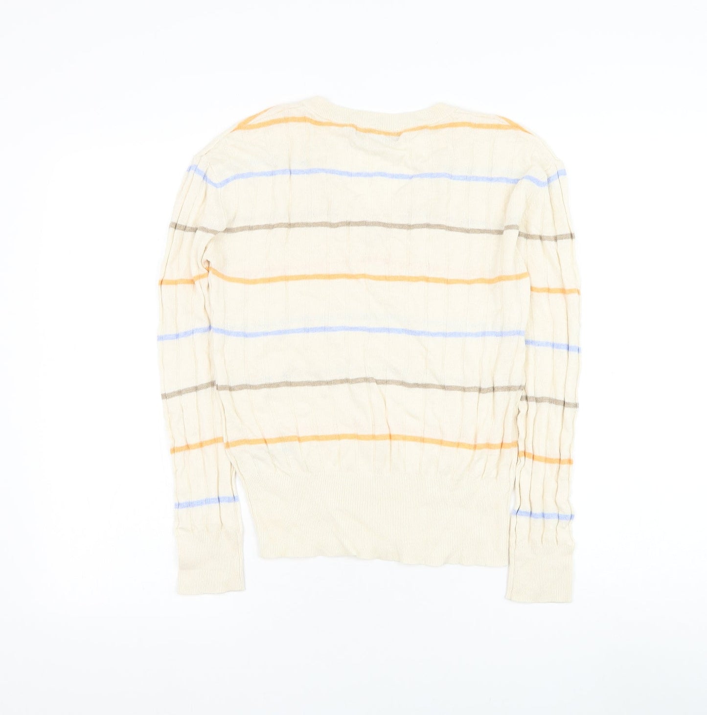 Womens UK Size S Marks and Spencer Beige Pullover Jumper