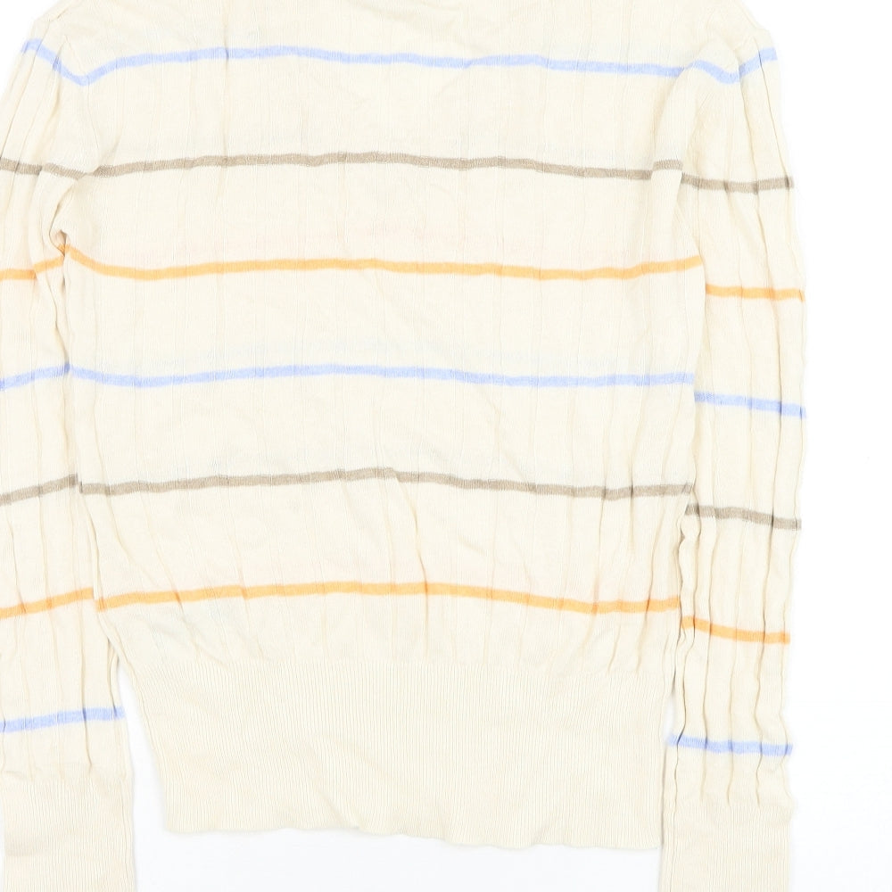 Womens UK Size S Marks and Spencer Beige Pullover Jumper