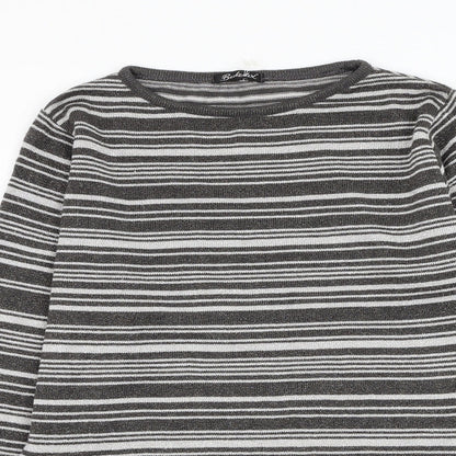Womens UK Size 10 Berkertex Silver Pullover Jumper