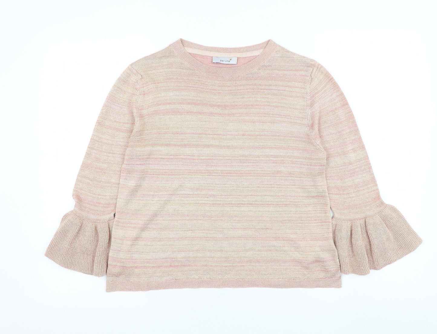 Womens UK Size 10 Marks and Spencer Pink Pullover Jumper